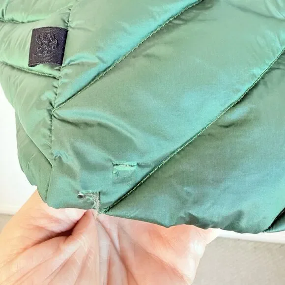 All In Motion Womens Extra Large Lightweight Packable Down Puffer Jacket Green - Picture 11 of 16